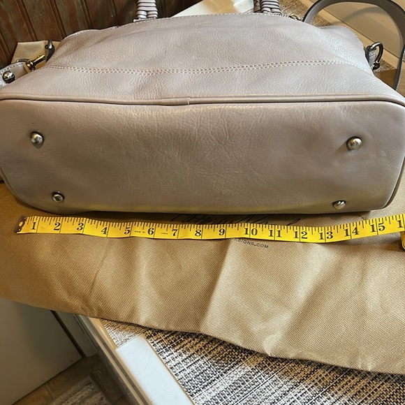 Patricia Nash woven leather satchel - Picture 10 of 14